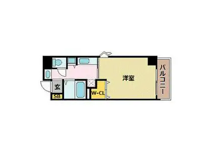 GP栄本町通(1K/3階)の間取り写真