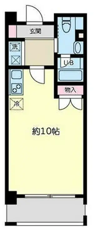 ウェルカーサ横浜関内 5階階 間取り