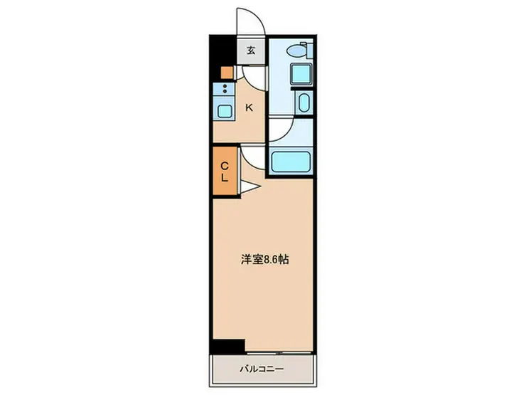 プレール・ドゥーク中板橋 3階階 間取り