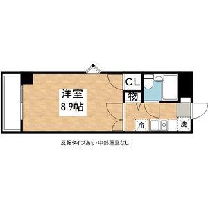 LIMZ(1K/3階)の間取り写真