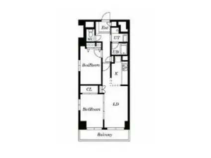 シュパール千代田(2LDK/5階)の間取り写真