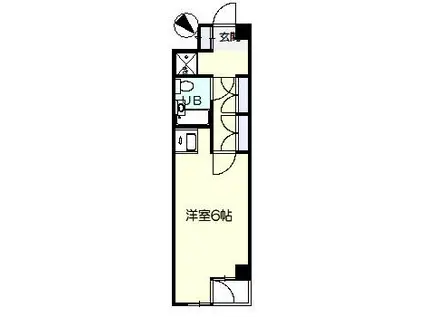 ワコーレ成増(ワンルーム/1階)の間取り写真