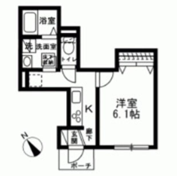 SYUUEI .I(1K/1階)の間取り写真
