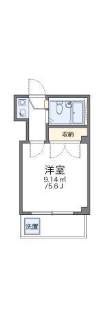 レオパレス春吉(1K/2階)の間取り写真