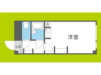 新大阪コーポビアネーズ(ワンルーム/9階)の間取り写真