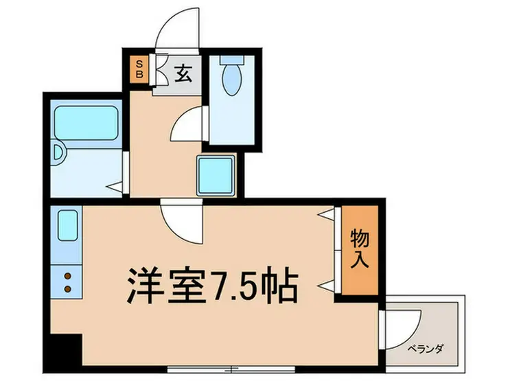 クレスト北町イースト 3階階 間取り