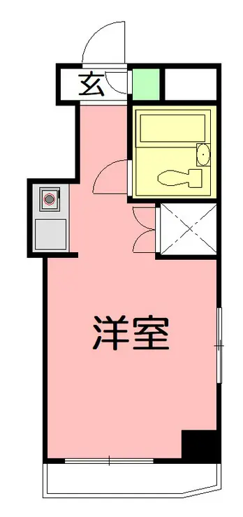 レスティー藤沢第1 2階階 間取り