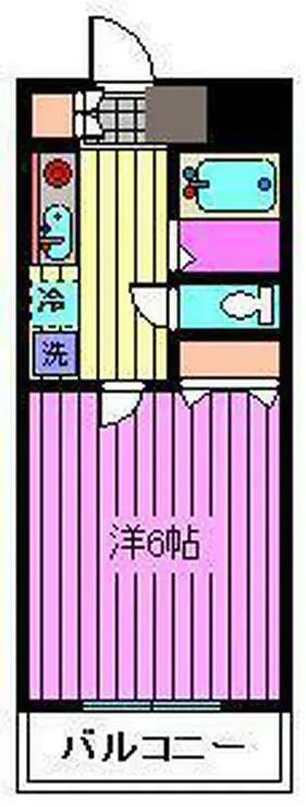 ロジマン蕨I 3階階 間取り