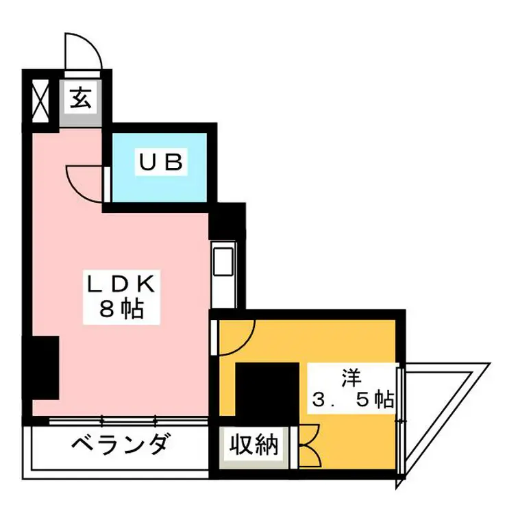 浅井ビル 3階階 間取り