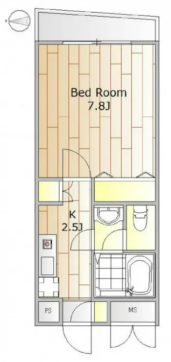 シャルマントメゾン 3階階 間取り