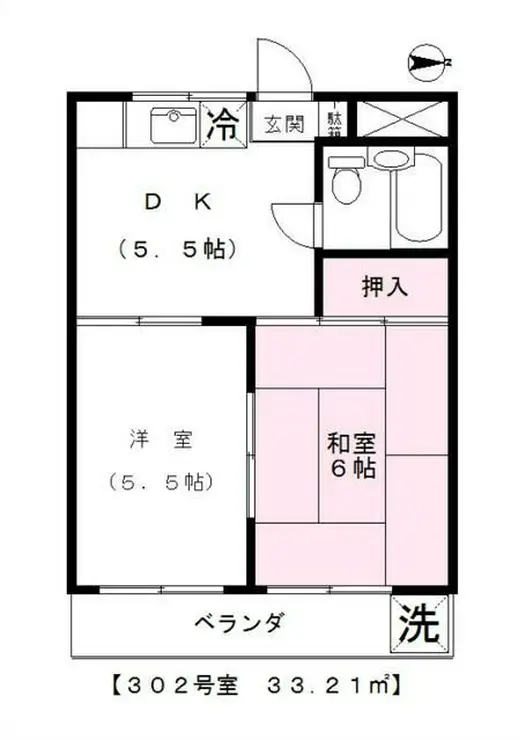 毛塚ビル 3階階 間取り