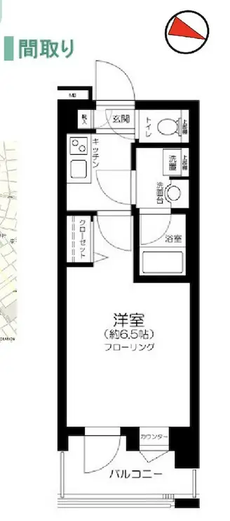 ガーラ・ヴィスタ田園調布 3階階 間取り