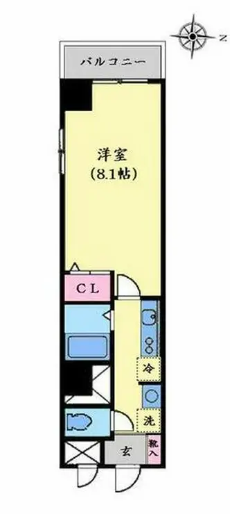 エスペランサM 9階階 間取り