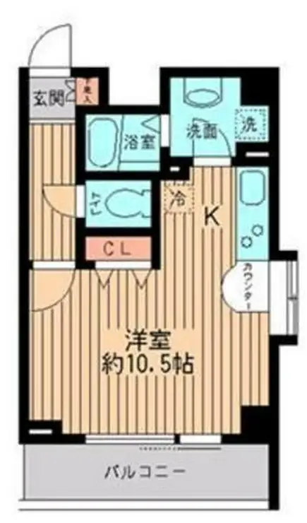 リバーレ秋葉原 9階階 間取り