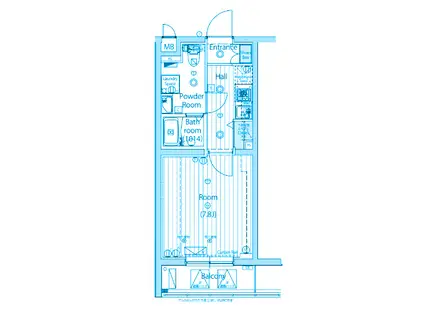 MAXIV練馬DUE(1K/3階)の間取り写真