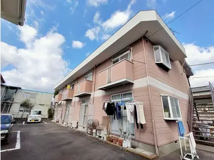 ハッピーハイツ(2K/1階)の外観写真