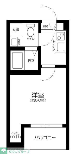 船橋市宮本1丁目計画(1K/1階)の間取り写真
