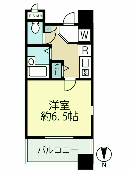 グランヴァン東品川 6階階 間取り