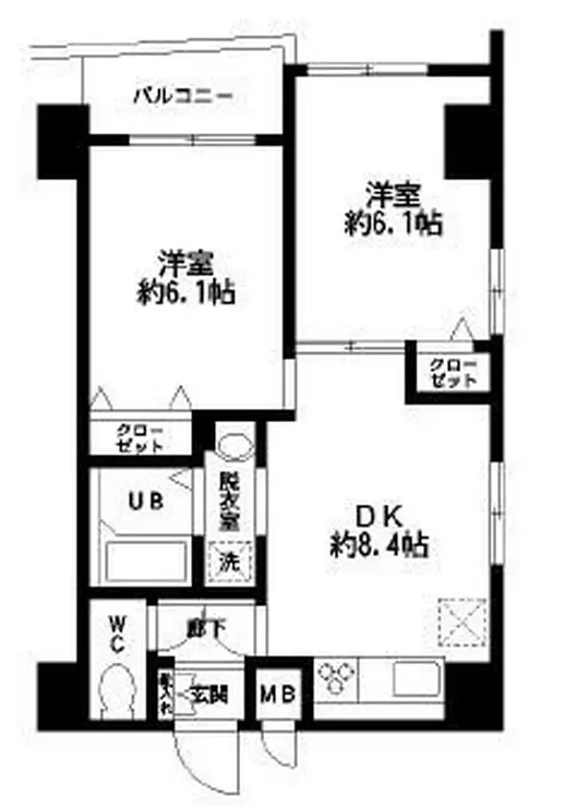 HF東日本橋レジデンス 11階階 間取り