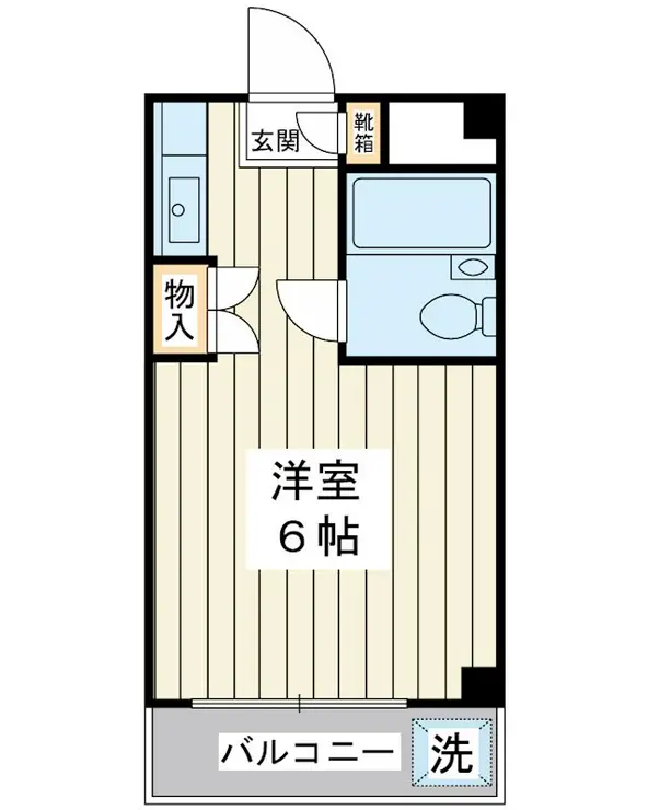 ドエル富士見 2階階 間取り