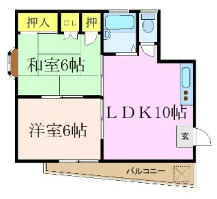 メゾンミエ 3階階 間取り