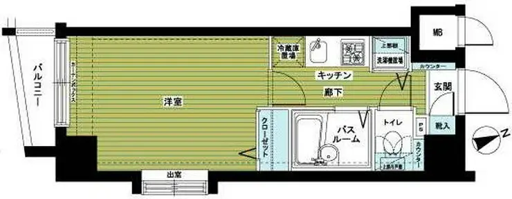 トーシンフェニックス吉祥寺クアトロ 8階階 間取り