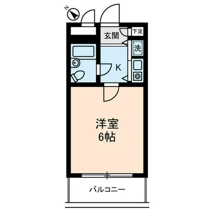 アサカシオン大岡山 4階階 間取り