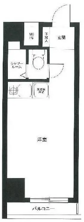 ライオンズマンション関内第2 3階階 間取り