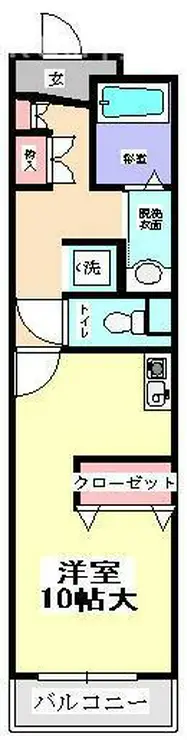 グレース柏 4階階 間取り
