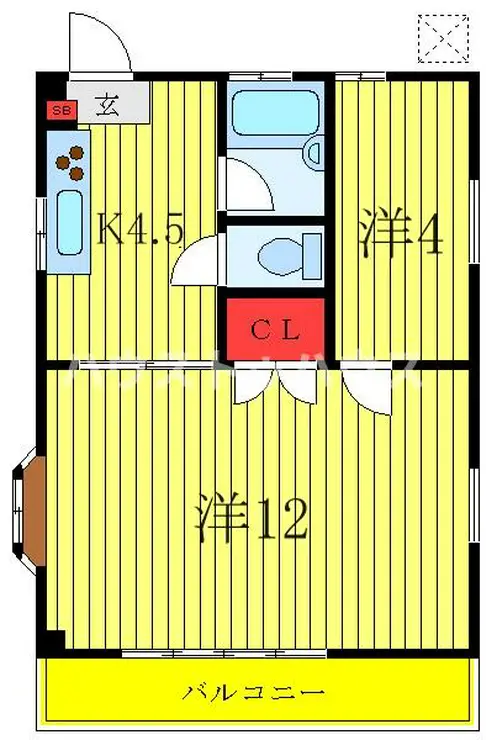 エスポアール 3階階 間取り