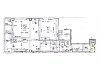 シティフラッツ志村(1LDK/2階)の間取り写真