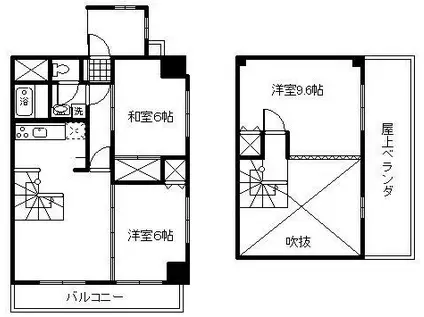 コーラルアイランド青島(3LDK/6階)の間取り写真