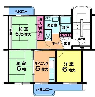 内野西団地8号棟