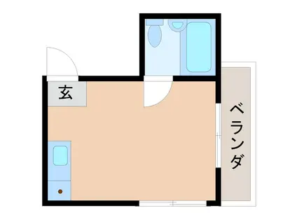 アーバンハイツ神田南(ワンルーム/4階)の間取り写真