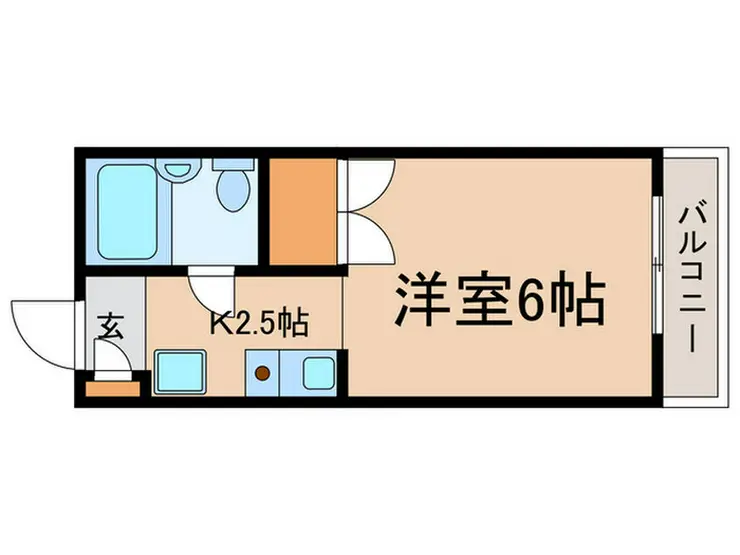 ベルボア目白 2階階 間取り