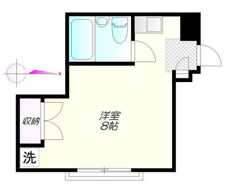 恵比寿ガーデンヒルズ 2階階 間取り