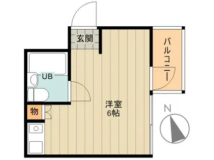 メゾン・ド・ノアピア富士見町(ワンルーム/3階)の間取り写真