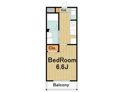 モリオンパレス(1K/5階)の間取り写真