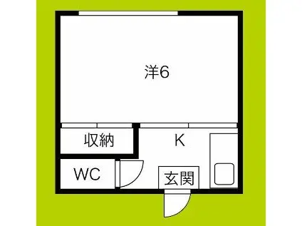 第三エクセルビル(ワンルーム/3階)の間取り写真