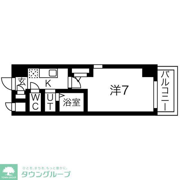 アセーラ新栄(1K/5階)の間取り写真