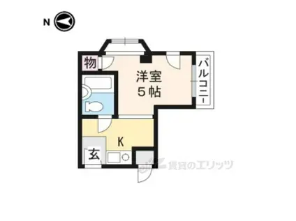 サンファーストビル(ワンルーム/3階)の間取り写真