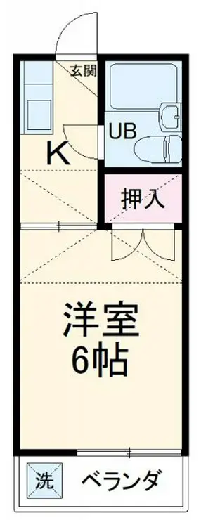 メゾンパレット 2階階 間取り