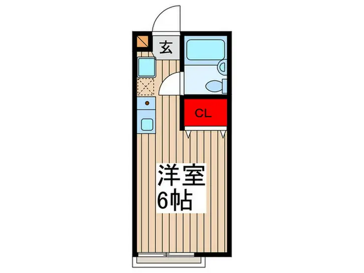 ドリームアカシ 2階階 間取り