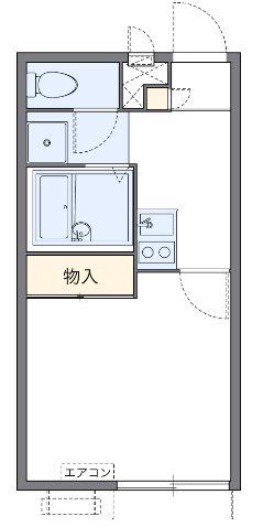 ＪＲ中央線 西荻窪駅 徒歩18分 2階建 築16年(1K/2階)の間取り写真