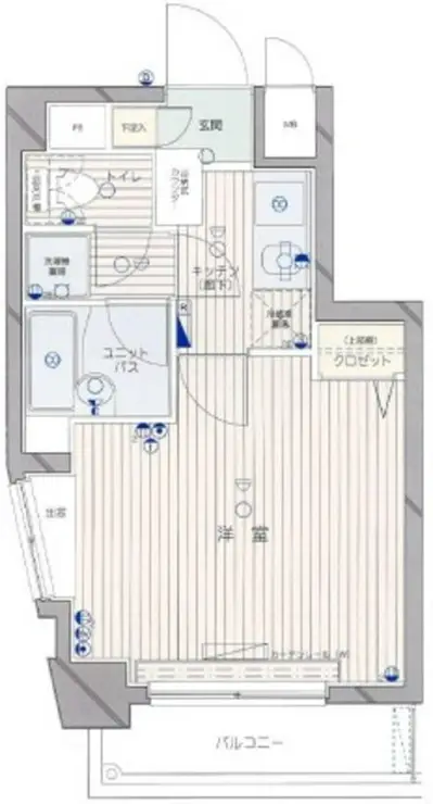 ティアラ大崎 3階階 間取り