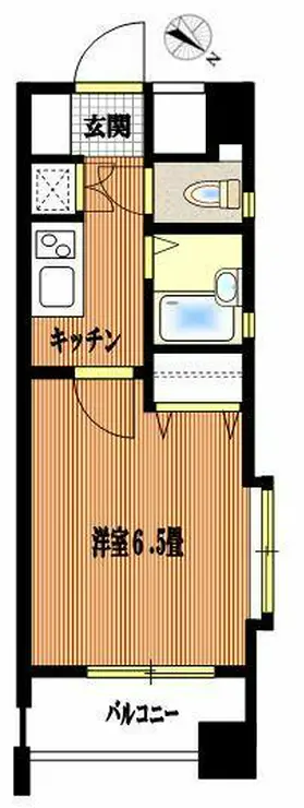 ミリオン大塚アヴィニティー 2階階 間取り