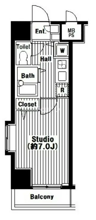 グランド・ガーラ芝公園 6階階 間取り