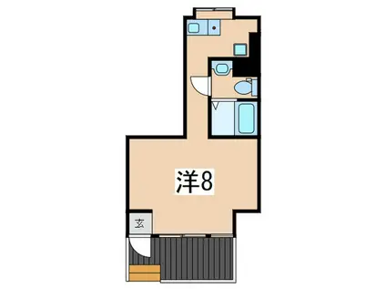 MC永井(ワンルーム/1階)の間取り写真