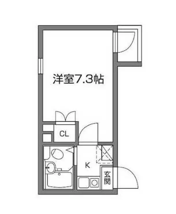 インペリアル高田馬場 1階階 間取り