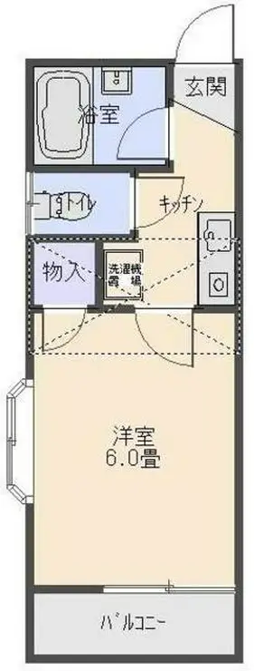 フラットアイトーン 2階階 間取り